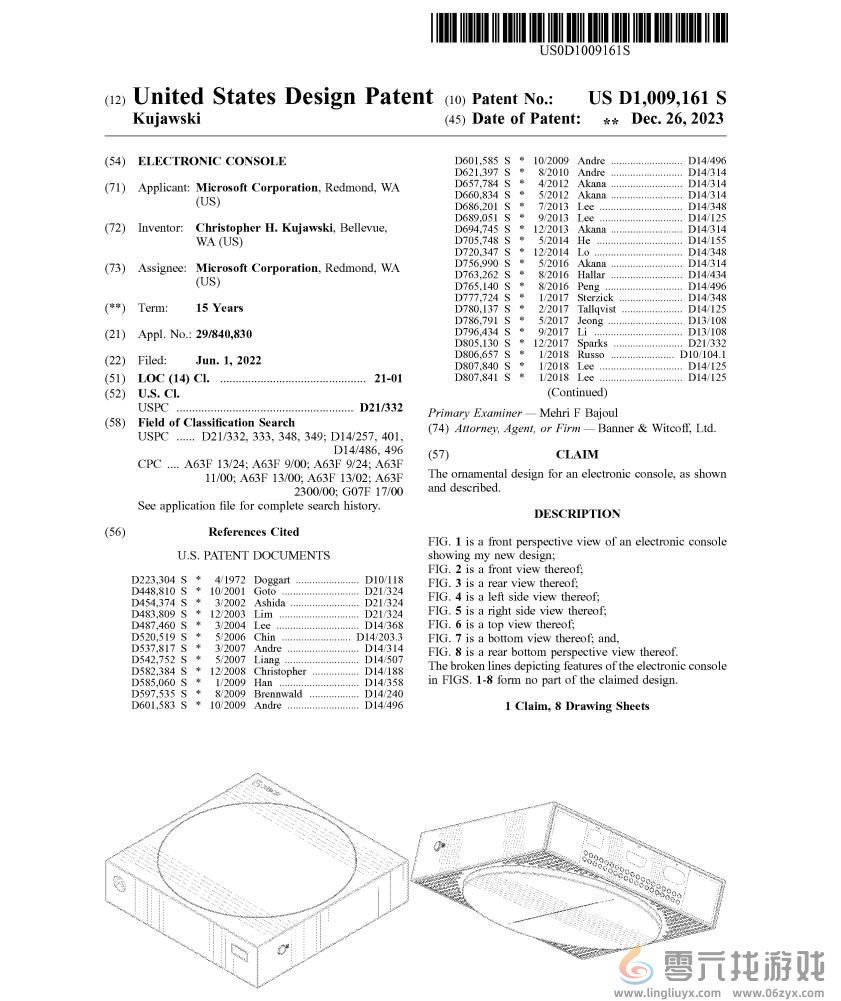 Xbox被取消云串流主机专利及外观设计遭曝光