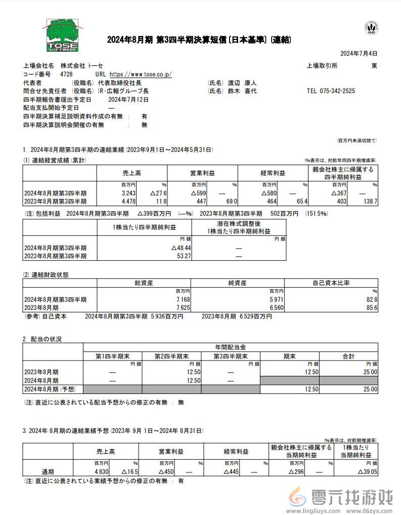 日本老牌外包工作室东星软件面临财务困境 受大厂项目取消影响