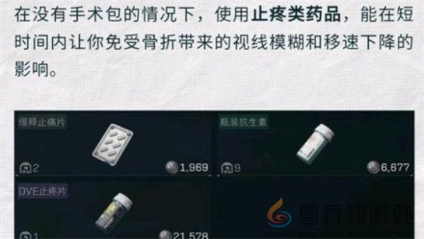 《三角洲行动》药品使用方法介绍