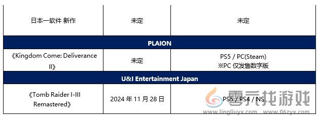 东京电玩展2024世嘉 ATLUS展区出展资讯公开！