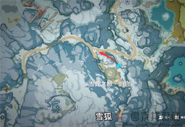 原神雪狐位置在哪 原神雪狐位置攻略图1