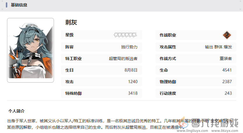 新月同行刺灰有什么技能 刺灰技能介绍图2